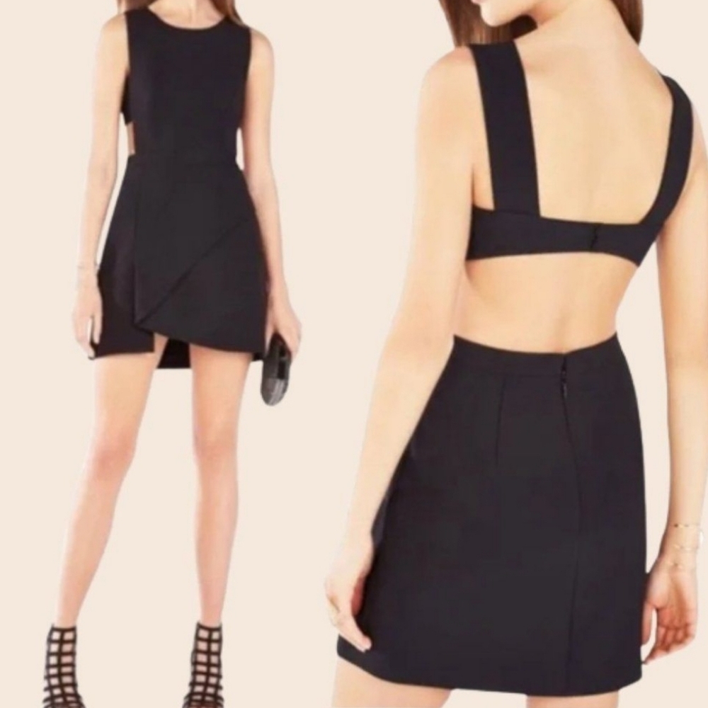 BCBG Maxazria Annica Cutout Mini Dress Sample